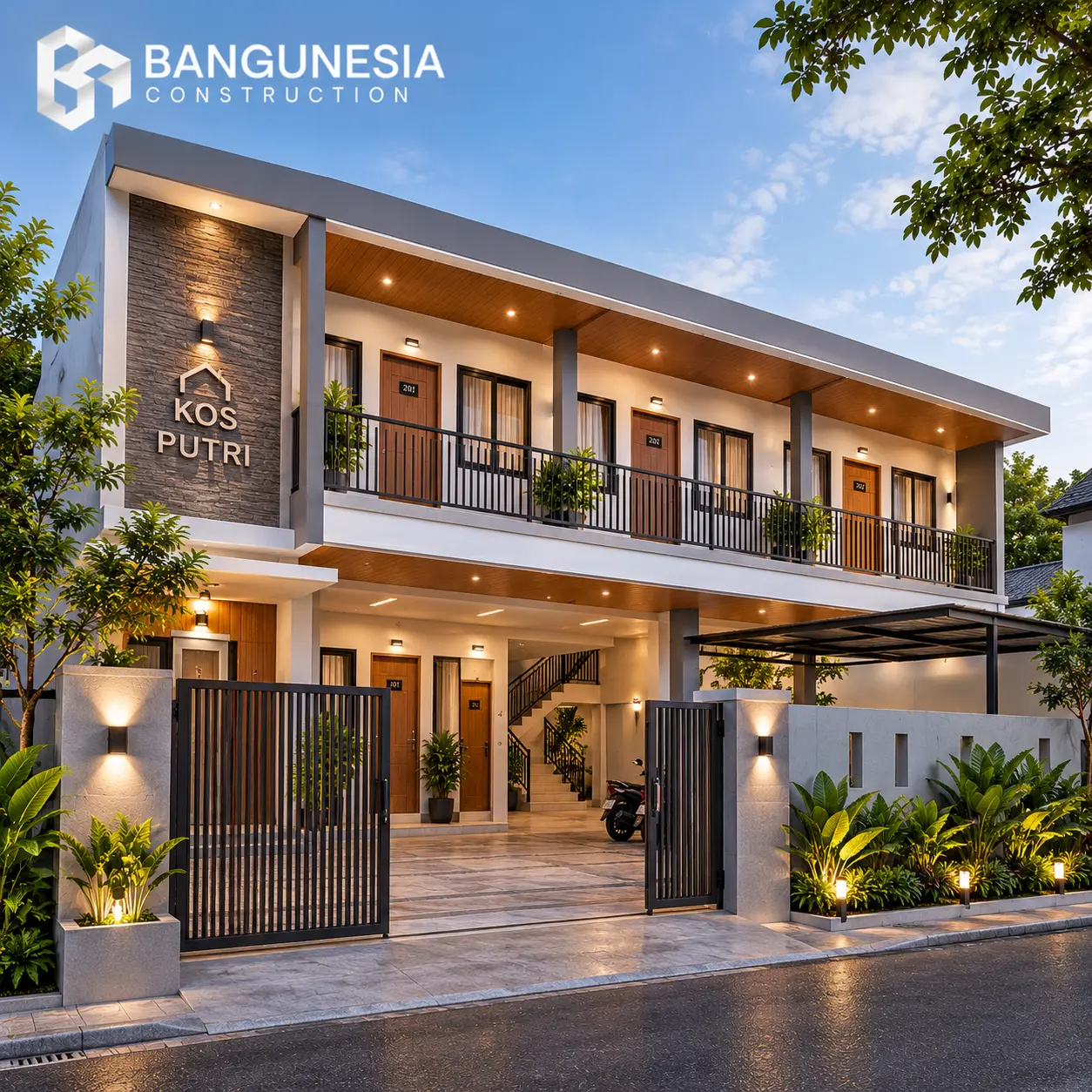Rumah Kos Modern BANGUNESIA